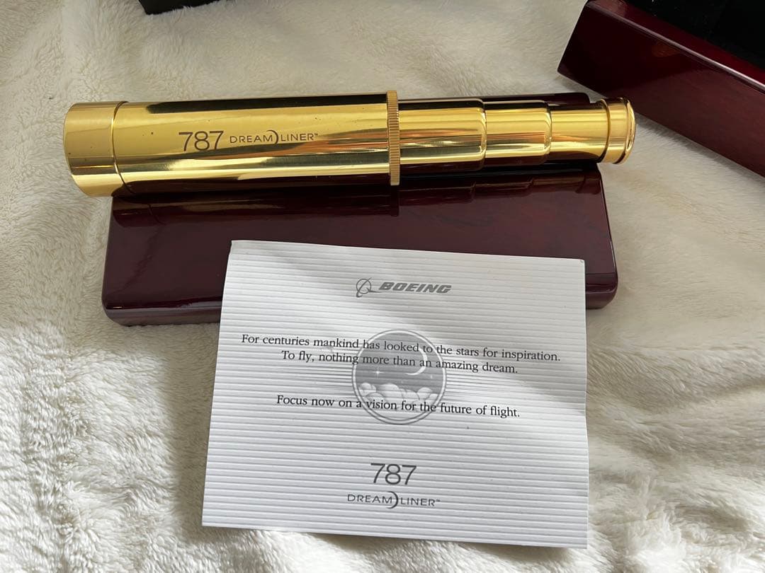 ANA 全日空　boeing 787 望遠鏡　非売品　レア　飛行機