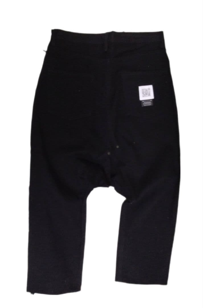 新品未使用　FUMITO GANRYUブラックデニム　サルエルパンツ