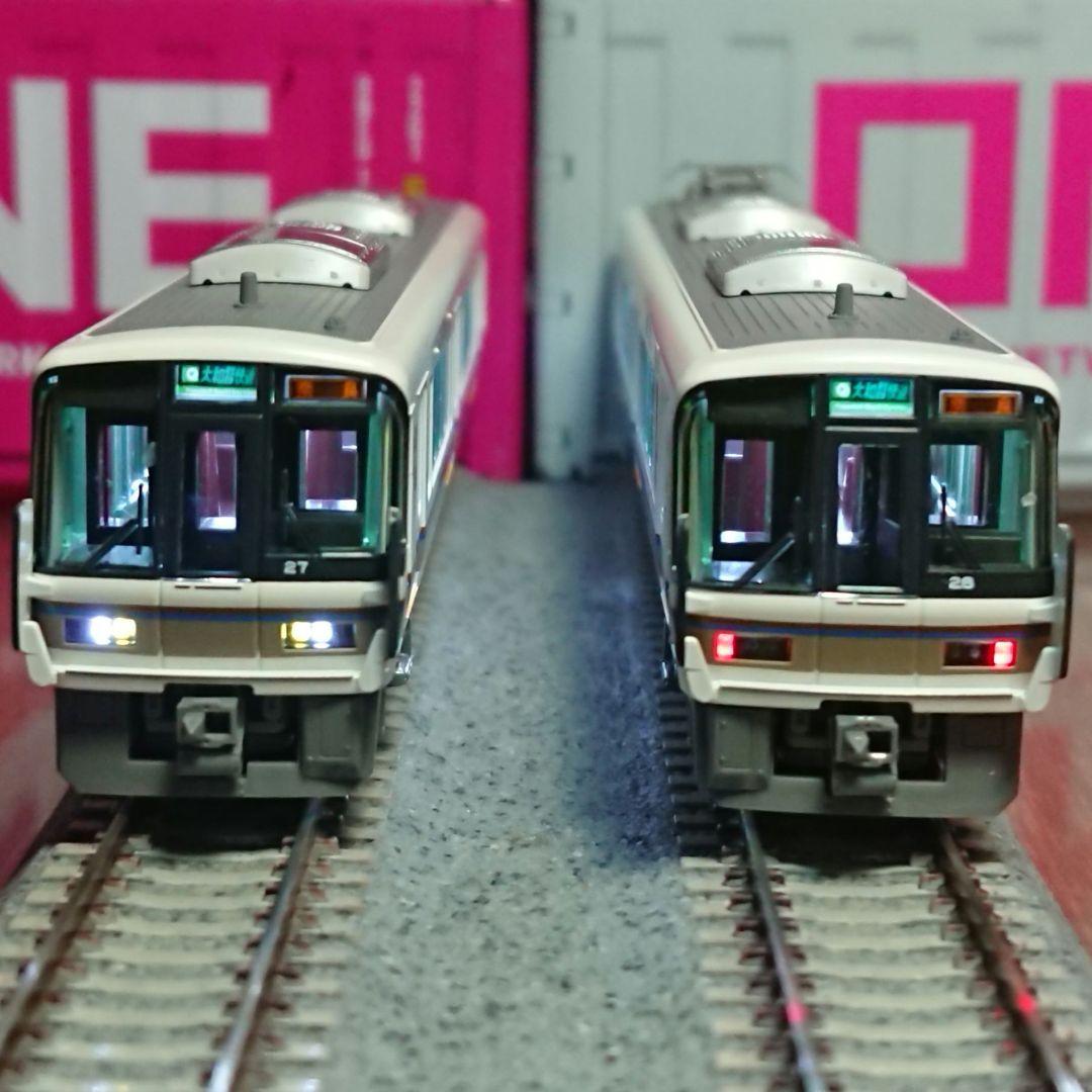 Nゲージ KATO 221系 大和路快速 室内灯・コギングレスモーター取り付け済