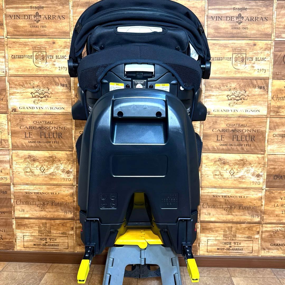 【美品‼︎】Aprica フラディアグロウISOFIX セーフティー+ sブラック