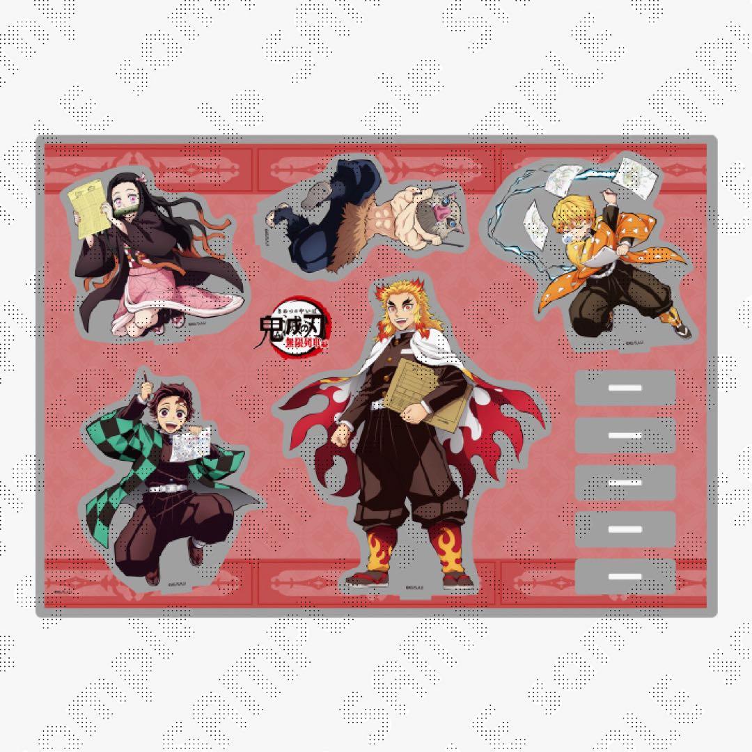 鬼滅の刃 鬼滅祭 関係者記念本 表紙イラスト アクリルスタンドセット A3サイズ