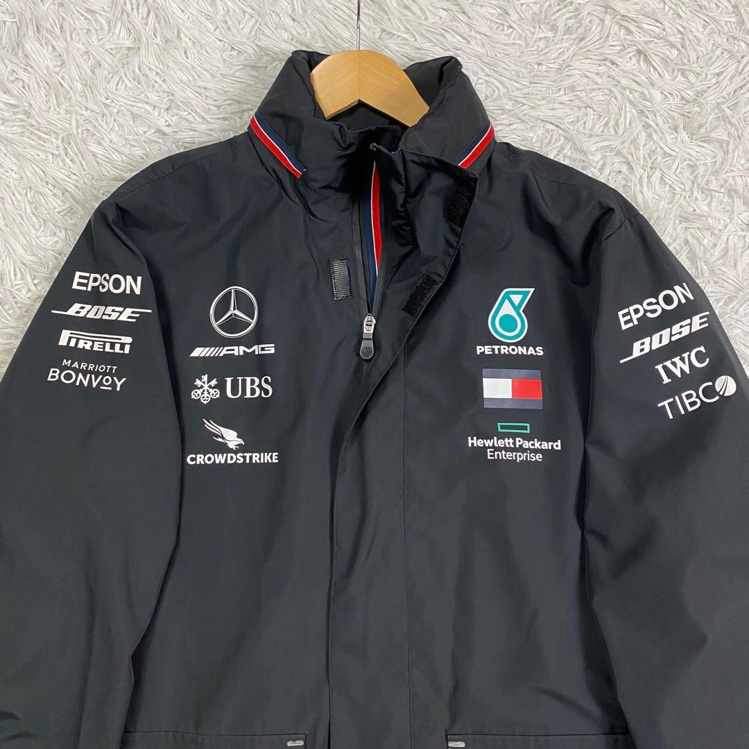 超希少✨極美品 メルセデスAMG ペトロナスF1 チーム リングジャケット 黒L