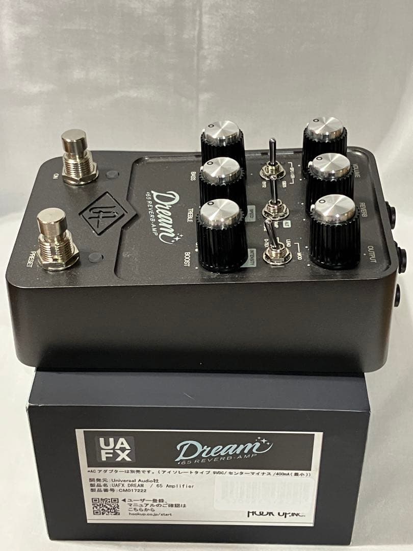 UAFX DREAM’65 Reverb Amp アンプシミュレーター 美品