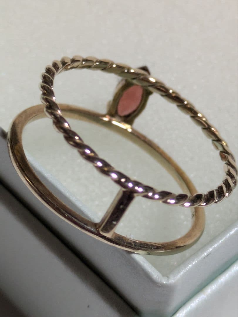 ル*ナ様 k10ガーネット　9号リング