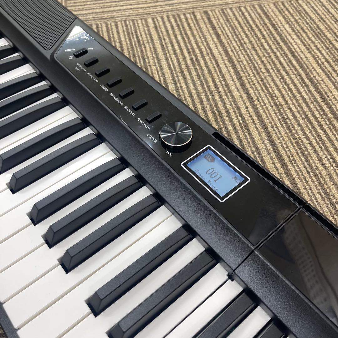 新品未使用◆電子ピアノ 88鍵盤 高音質 多機能 ブラック 黒