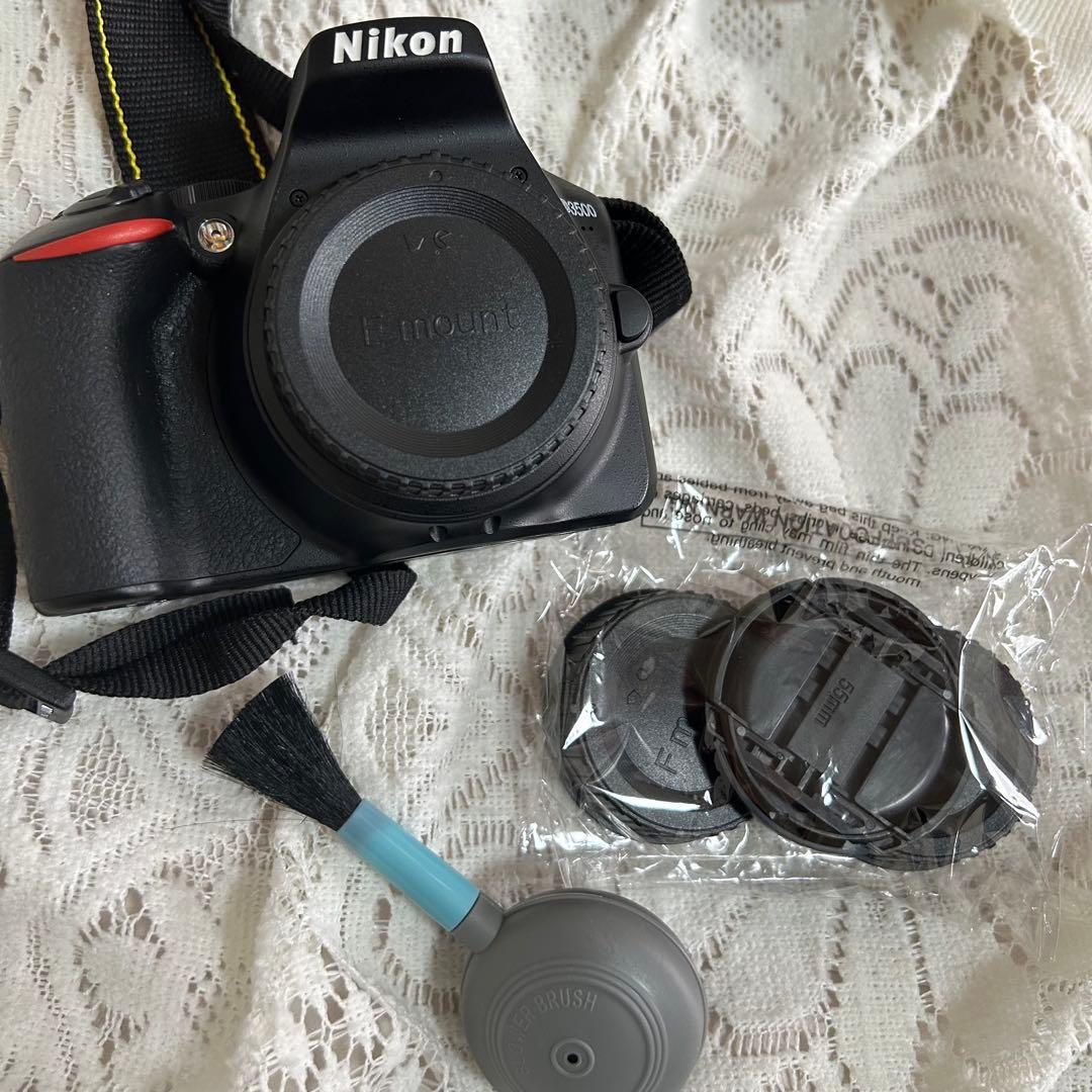 【Nikon D3500】カメラバッグ、レンズ2台付きBluetooth搭載