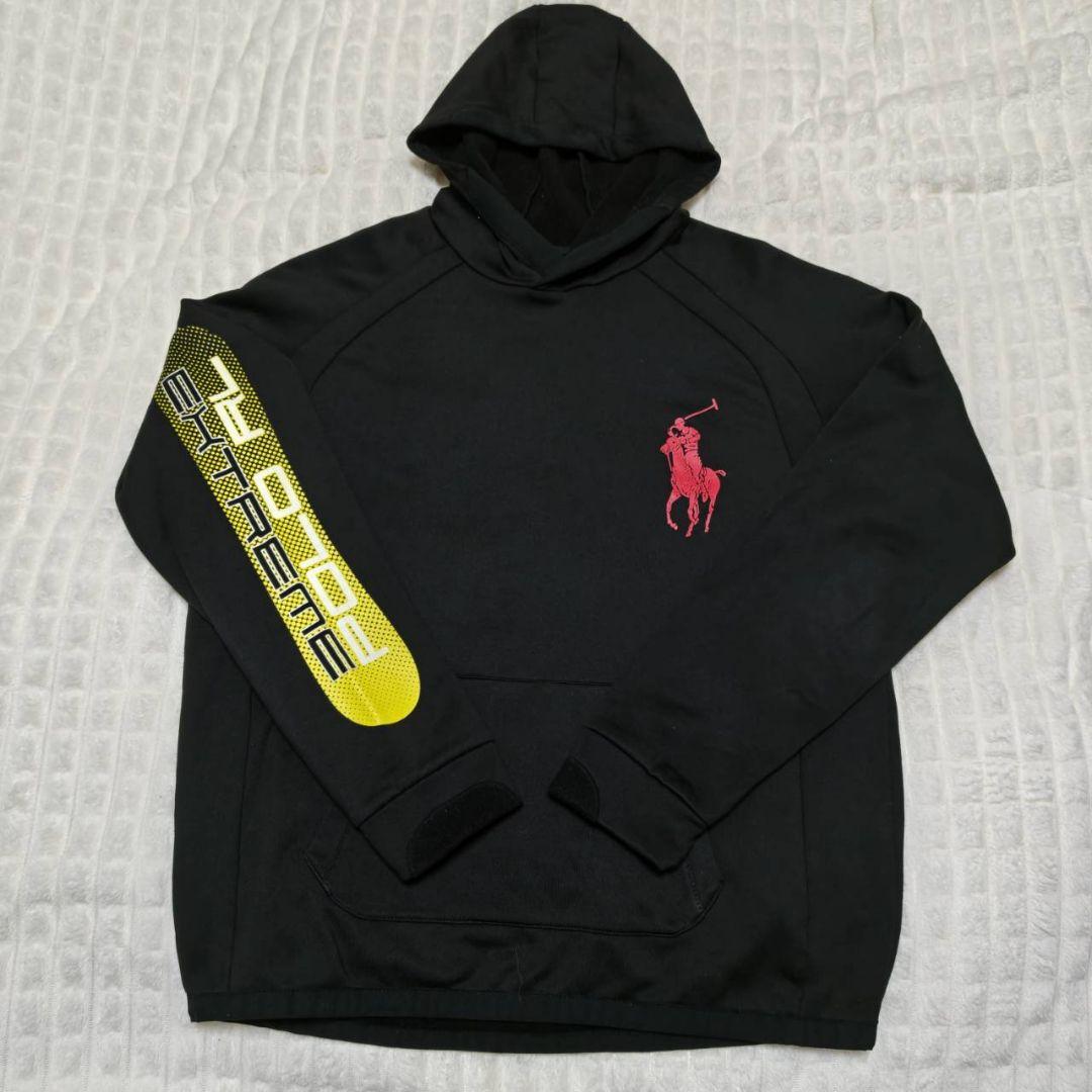 POLO RALPH LAUREN　フード付きパーカー XL　ビッグポニー
