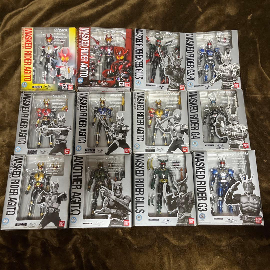 S.H.フィギュアーツ　仮面ライダーアギト　12点セットノッキー