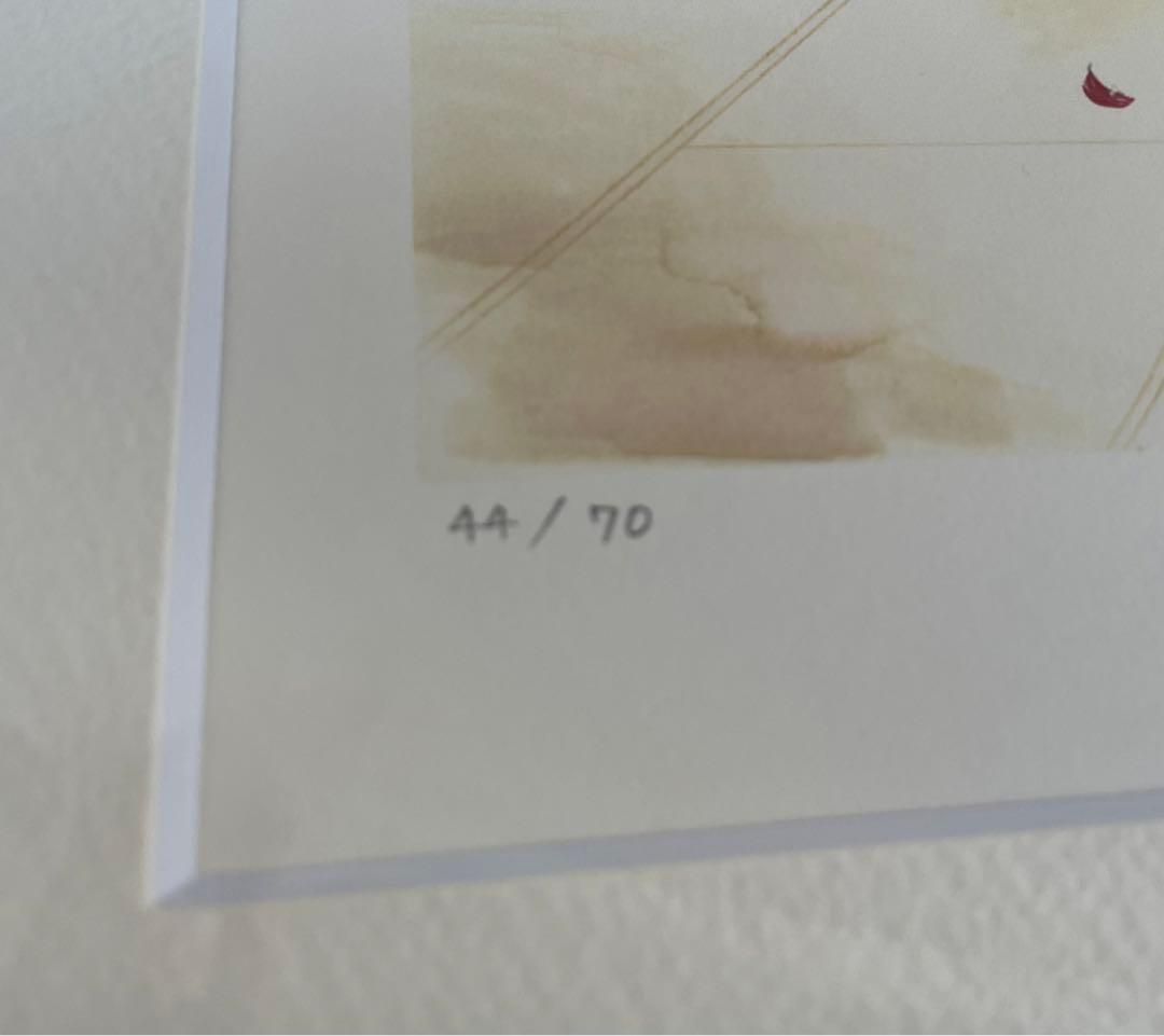 夏目友人帳 大原画展 複製原画 ニャンコ先生 版画