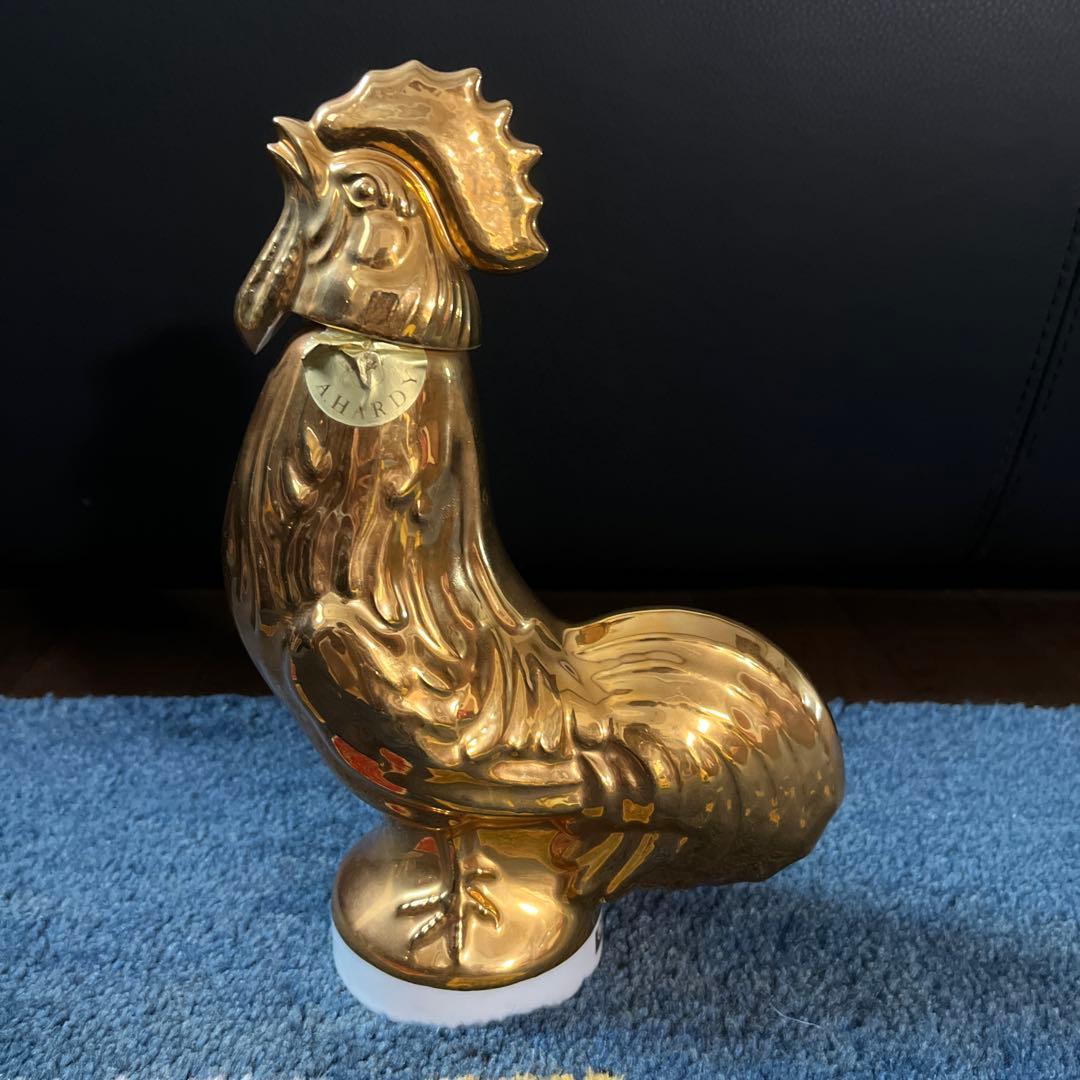 A.HARDY EXTRA ハーディ エクストラ 陶器 鶏 金 ゴールド