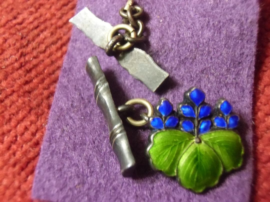 ●日本の勲章/日本軍/徽章＊五三桐＆竹の純銀カフスボタン（実物）