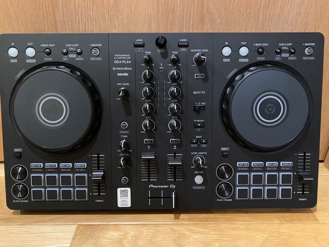 Pioneer DDJ-FLX4 コントローラー＋HDJ-X5＋DM-40D