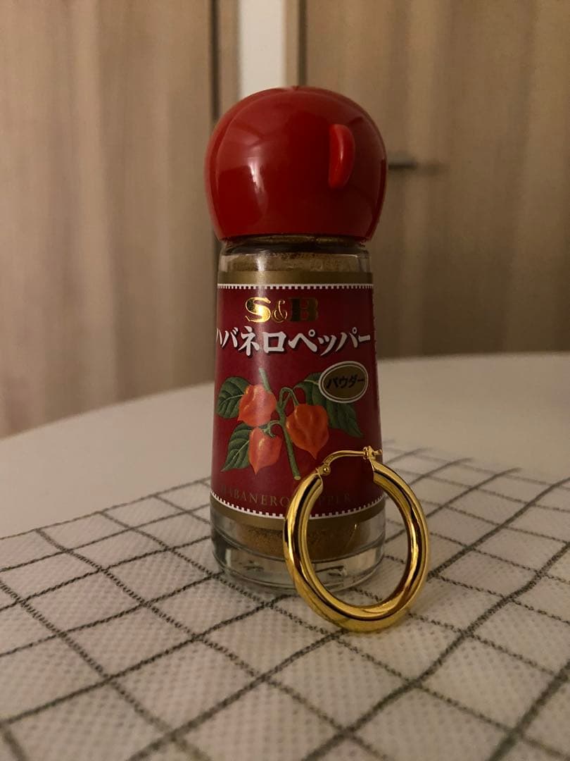 【新品・未使用】ジルサンダー フープピアス