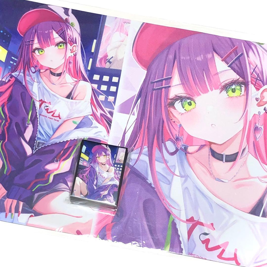 ホロライブ 常闇トワ スリーブ プレイマット セット hololive d_o