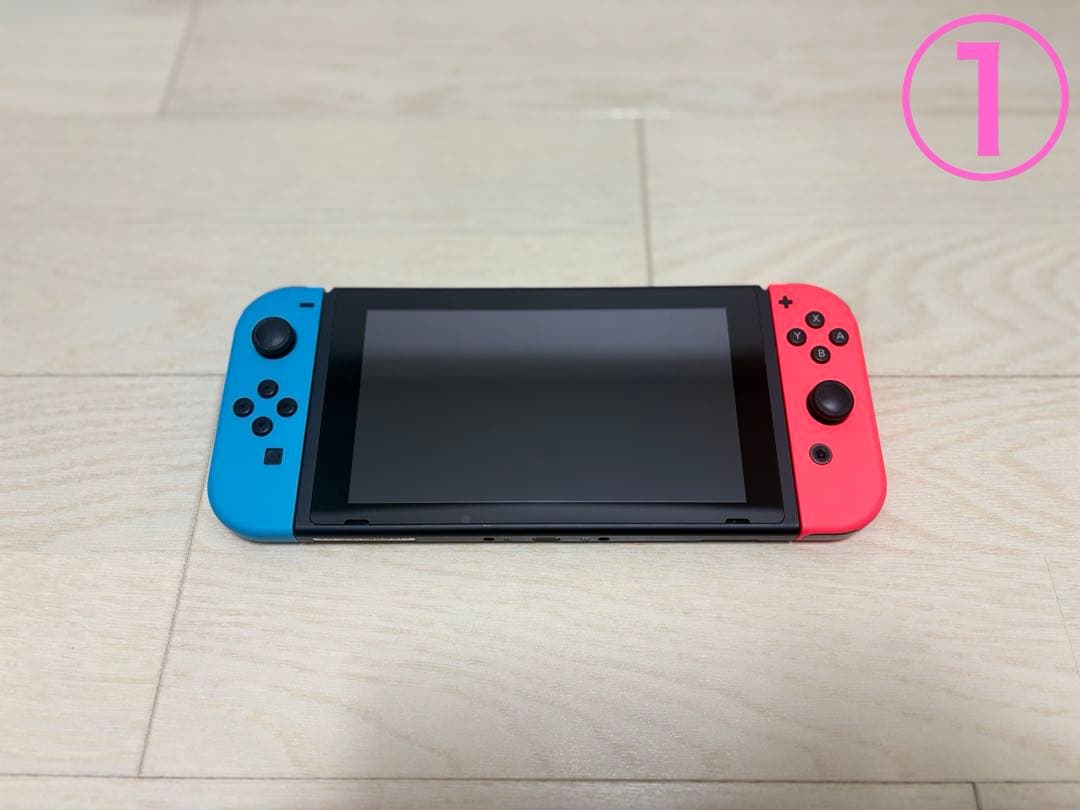 Switch本体＋付属品、周辺機器5点、SDカード