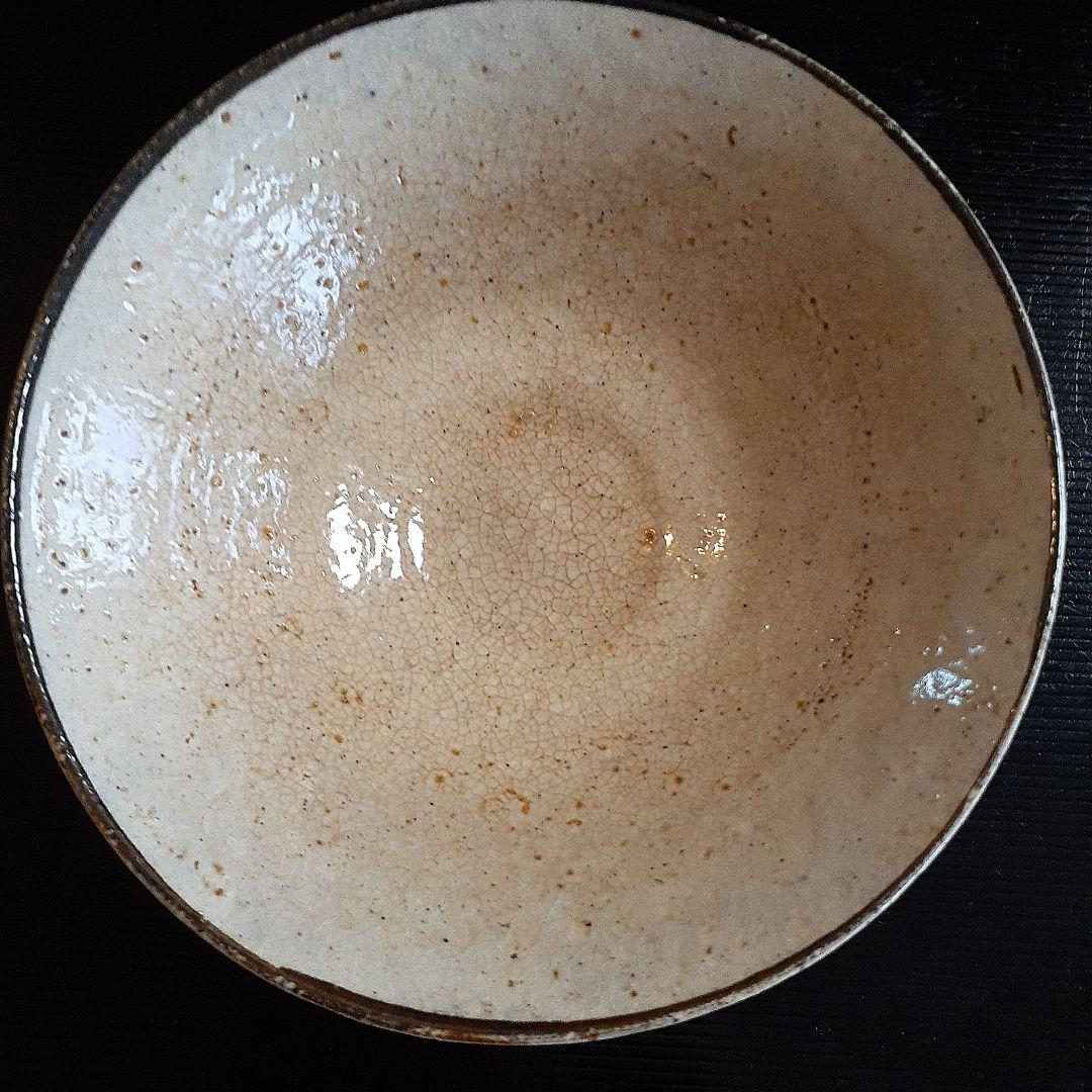 古瀬戸焼平茶碗