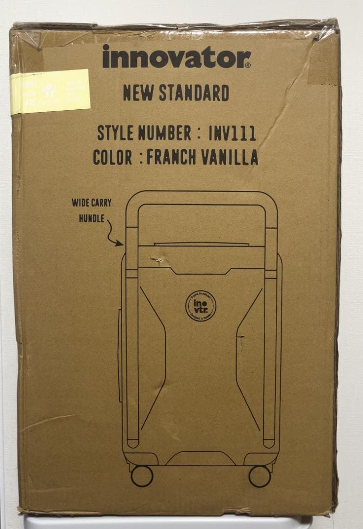 イノベーター スーツケース 機内持ち込み ワイドキャリー38L超静音 新品未開封