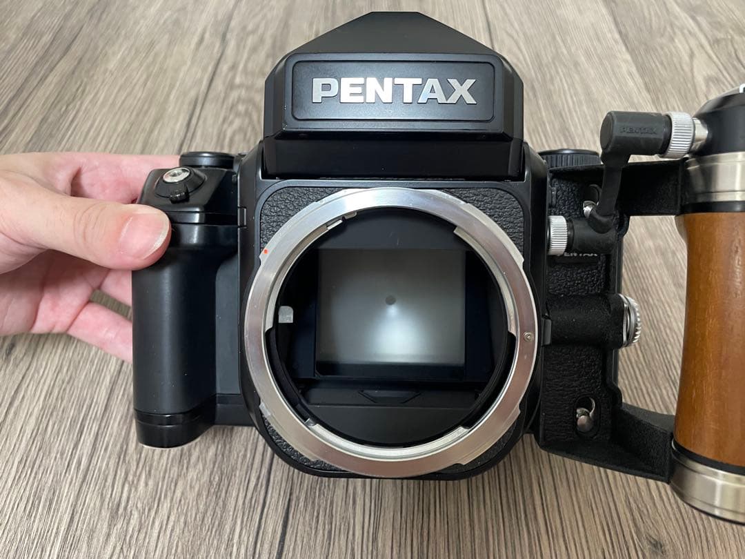 PENTAX 67ii 105mm 2.4 165mm 2.8 付属品あり完動品