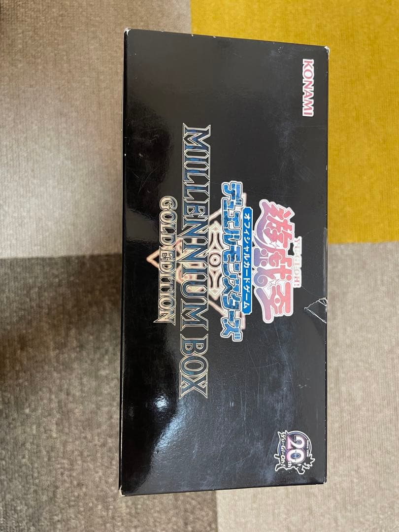 訳あり【未開封】遊戯王MILLENNIUM BOX GOLD EDITION
