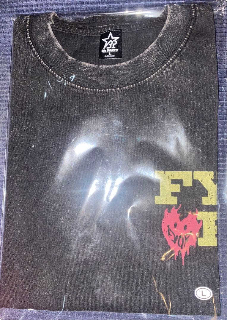 B'zFYOP ファンクラブ限定ダークグレー Tシャツ