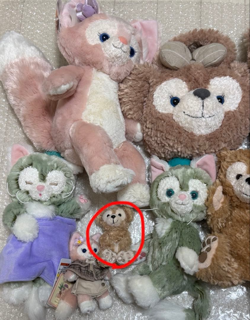 ディズニー ダッフィーアンドフレンズ ぬいぐるみ