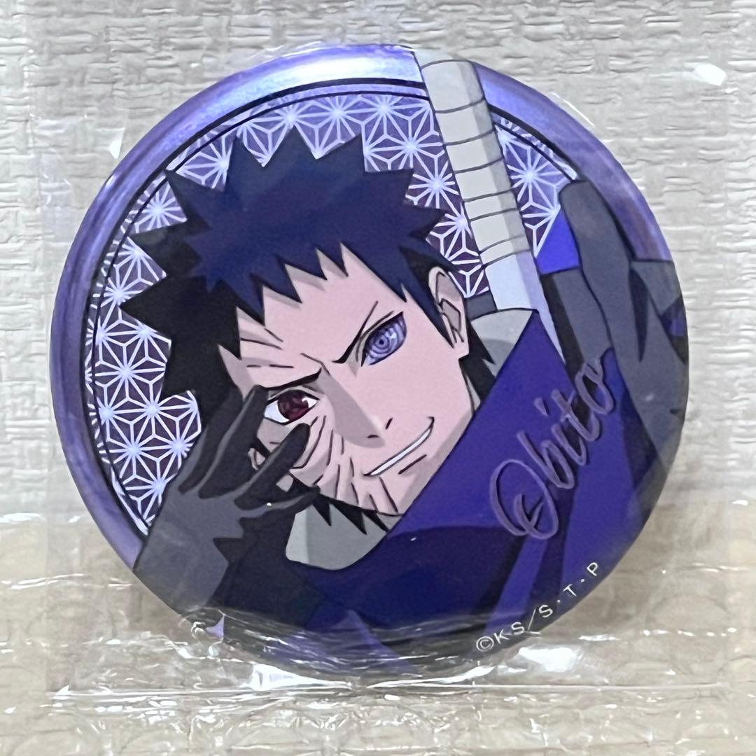 NARUTO 渾身の一撃 缶バッジ メタルバッジコレクション うちはオビト