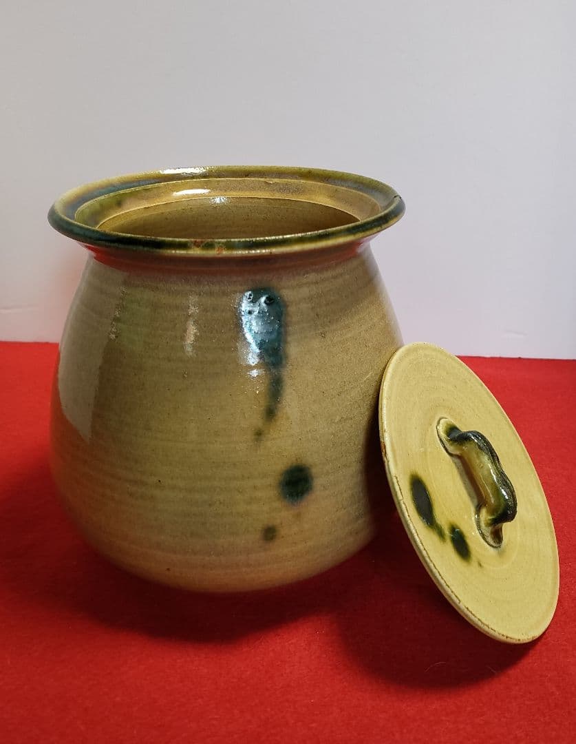 黄瀬戸/黄瀬戸水指/茶道具水指/水指