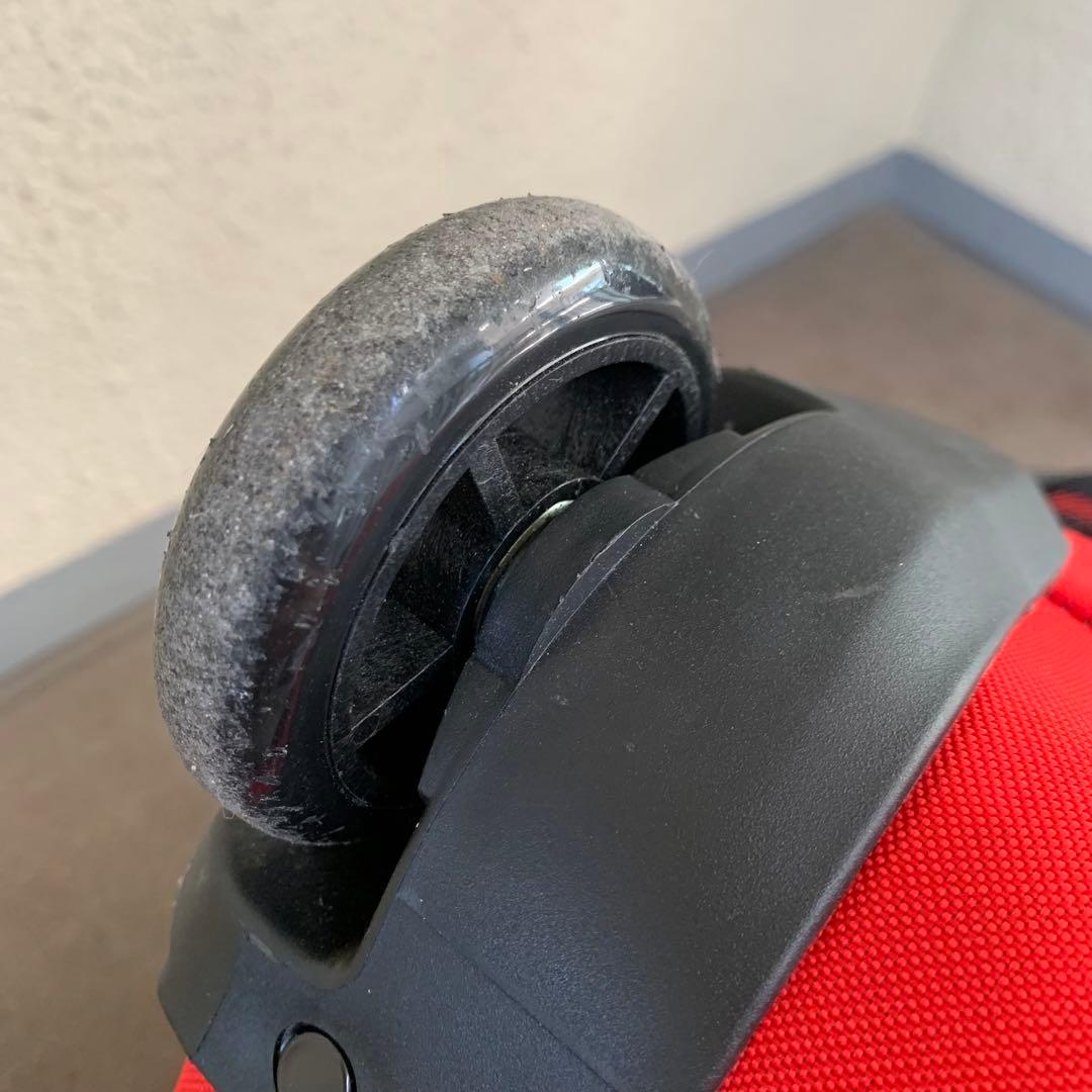 PAWS カート式キャリーバッグ　レッド