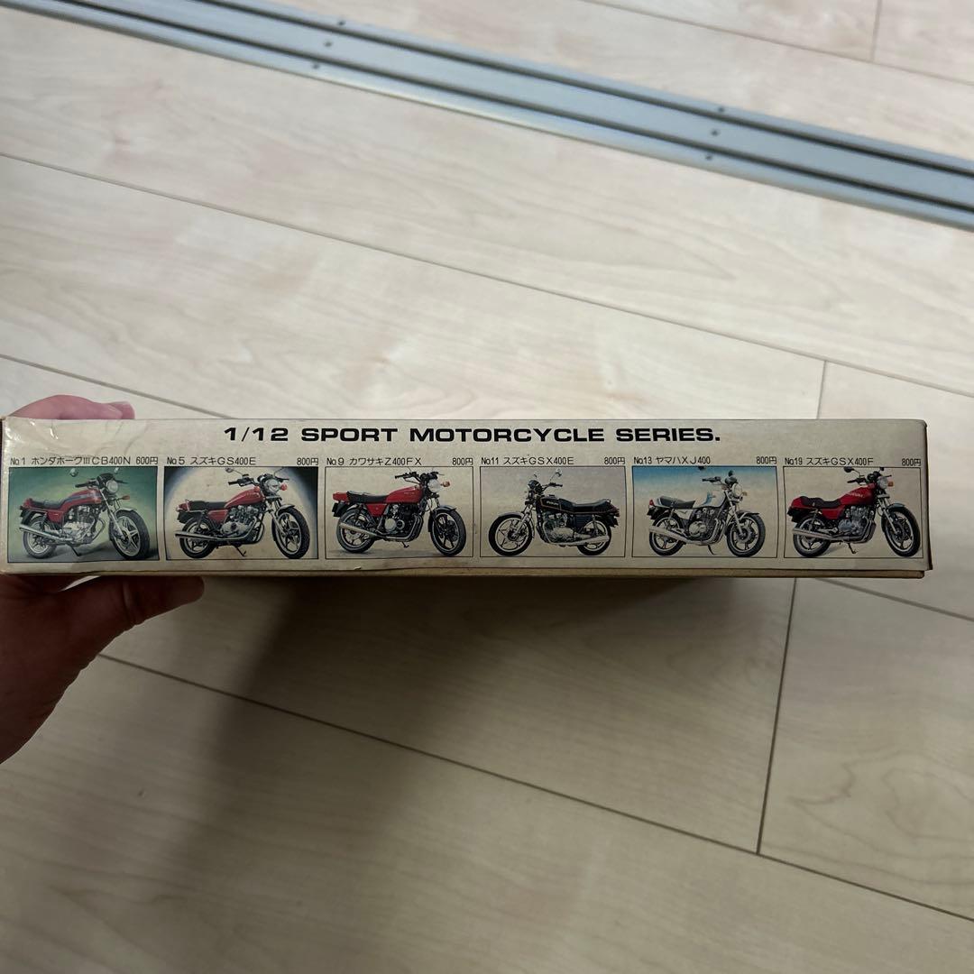 HONDA CBX400F 1/12 プラモデルキット