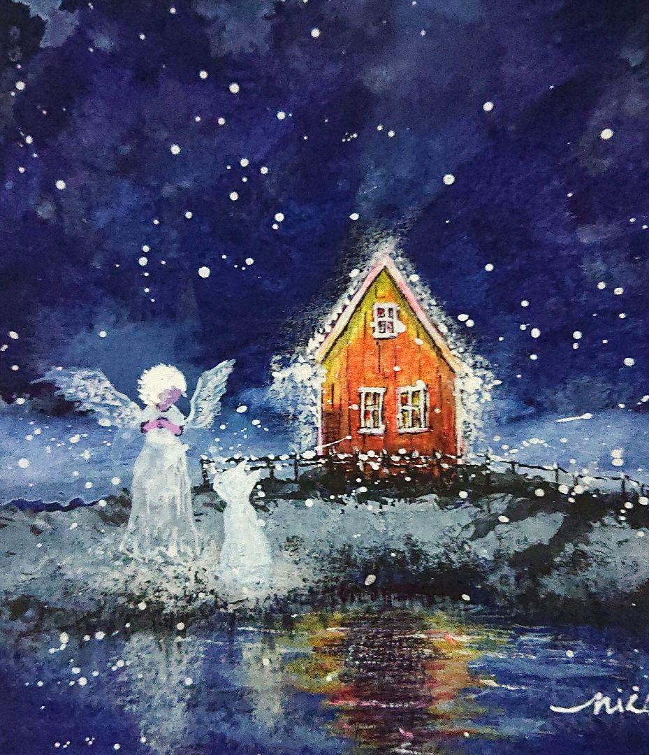 絵画 ★momorin★ Fiskars 929 他2点A5 原画 ア−ト