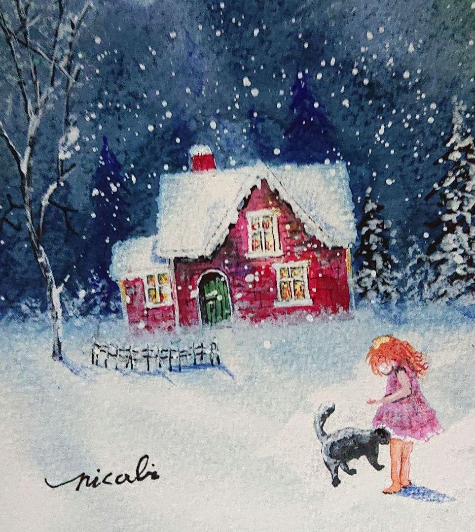 絵画 ★momorin★ Fiskars 929 他2点A5 原画 ア−ト