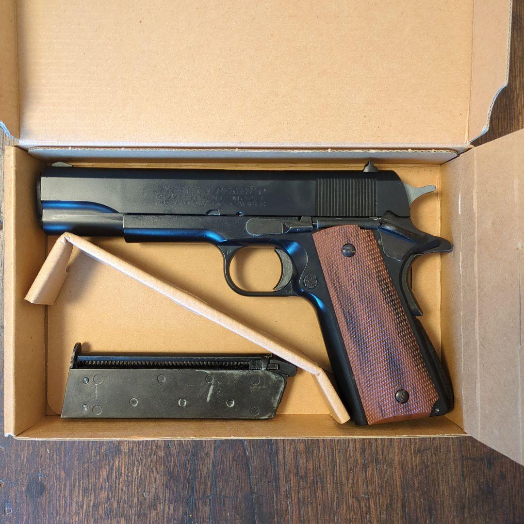 ガスブロ マルゼンGOVERNMENTガバメントガスブローバックガスガン