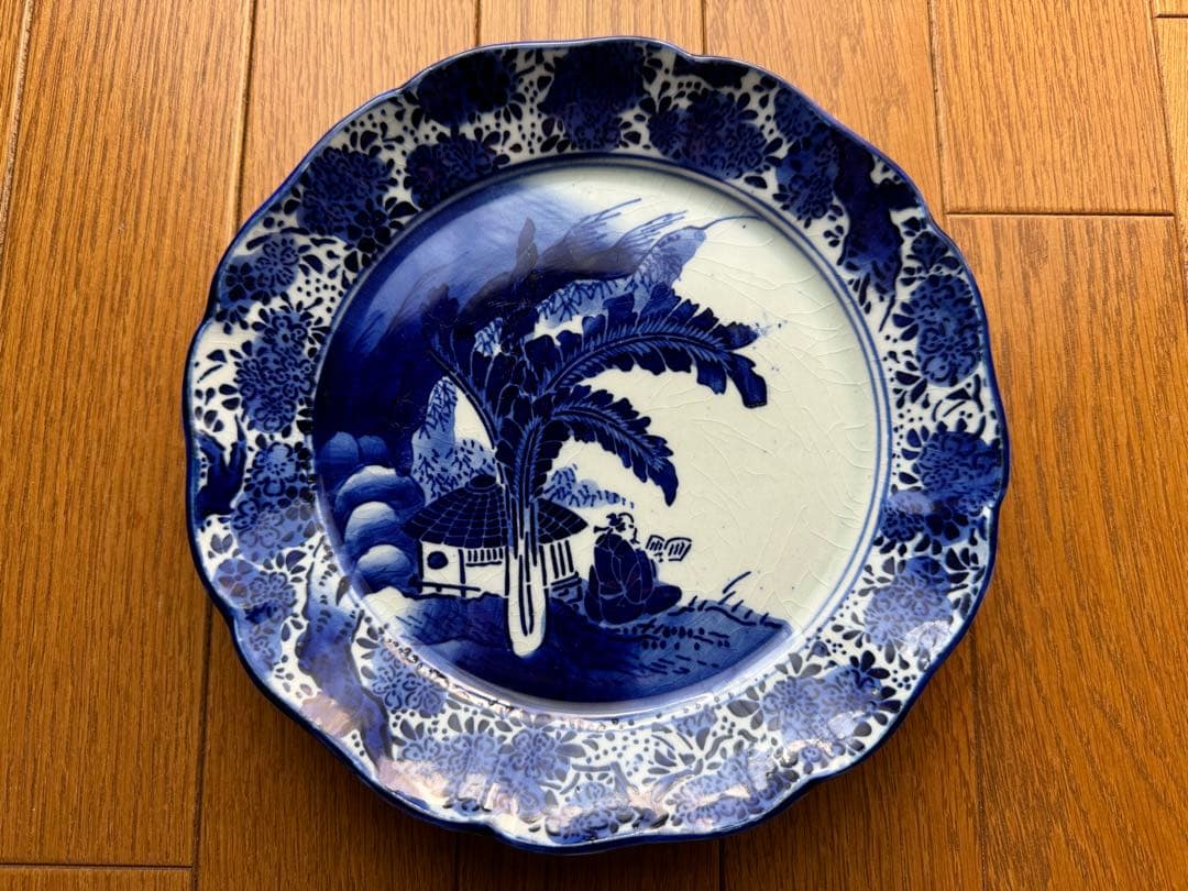 幕末〜明治初頭　7寸皿　古伊万里　2枚セット