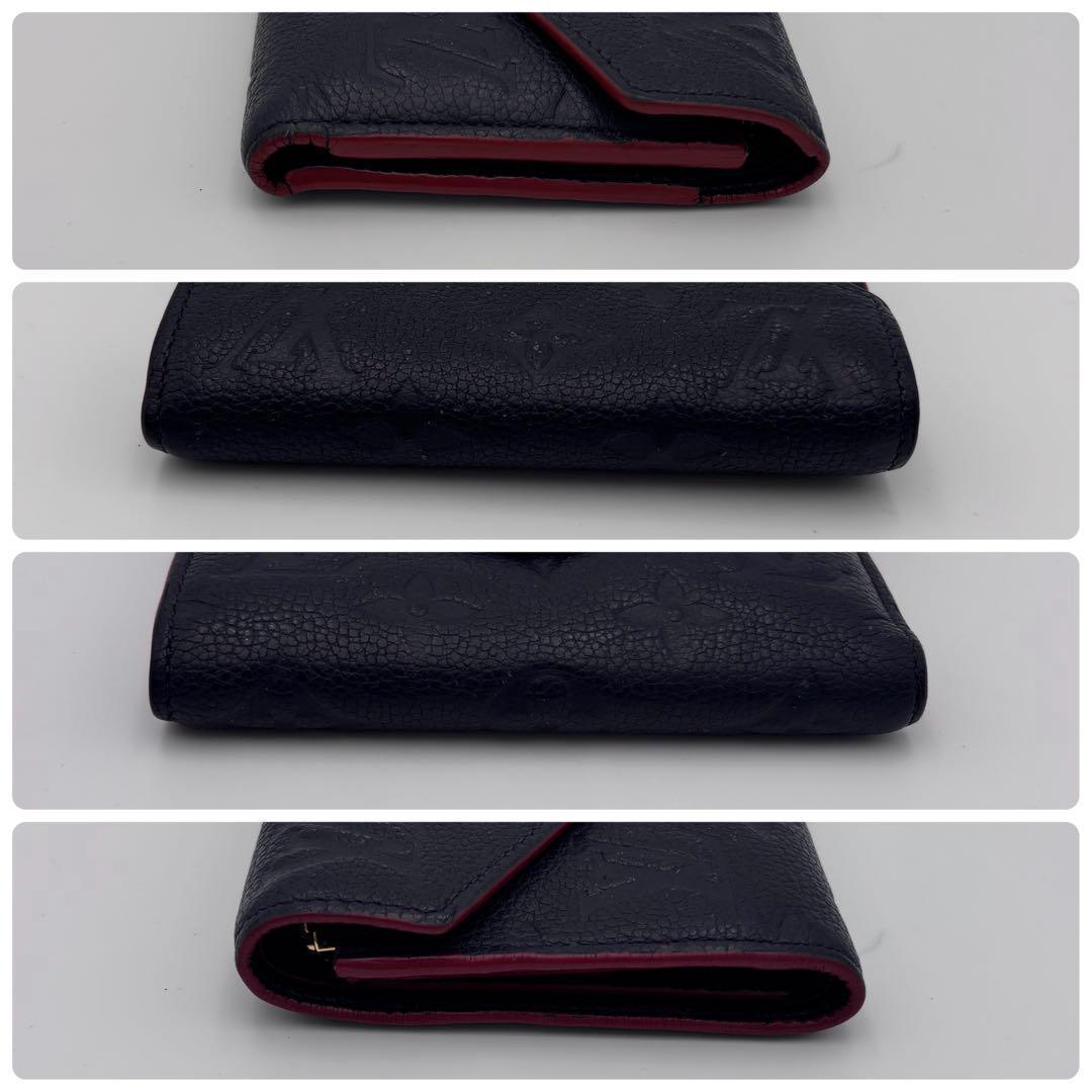 ルイヴィトン ポルトフォイユ・ヴィクトリーヌ　モノグラム マリーヌルージュ