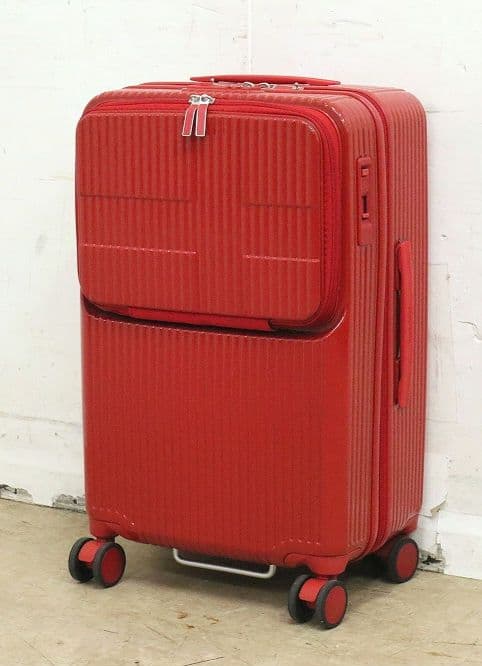 短期使用品【イノベーター INV60RED】スーツケース 62L・キャリーケース