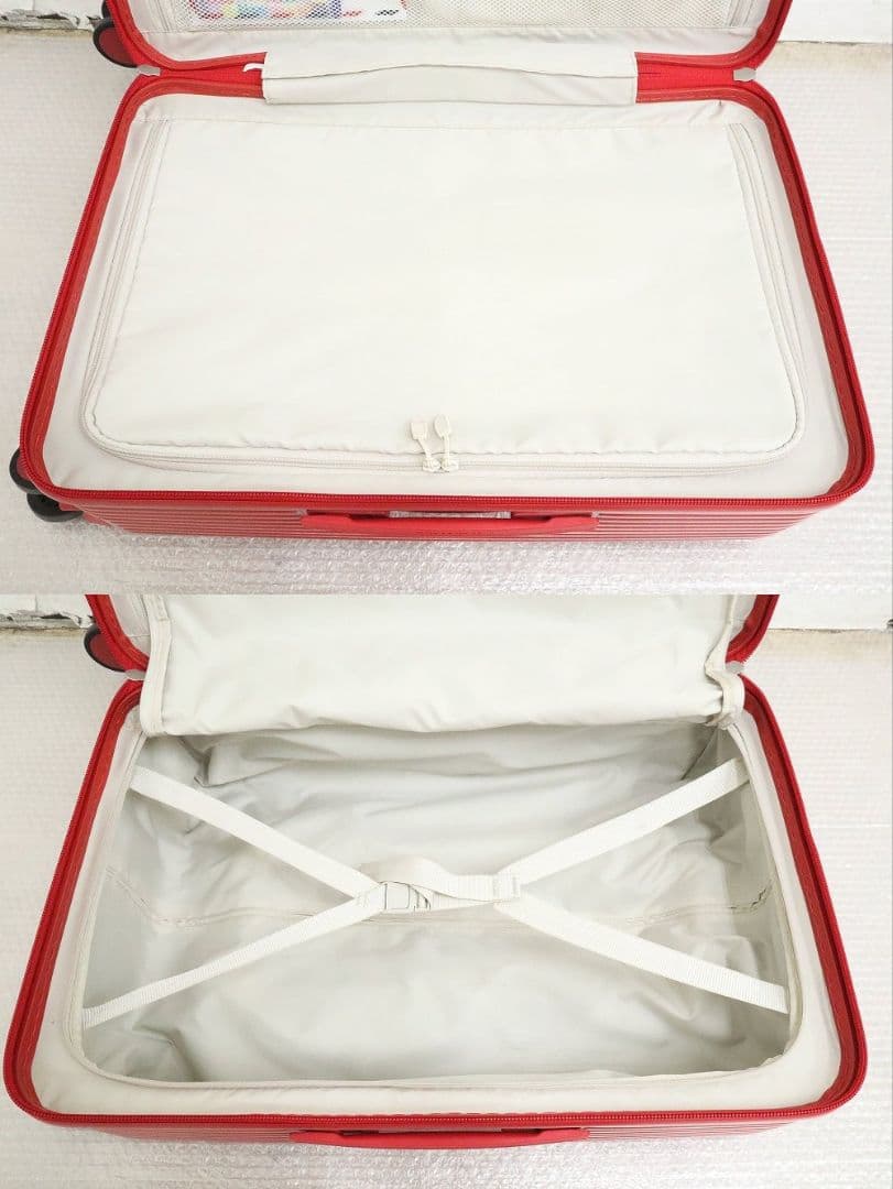 短期使用品【イノベーター INV60RED】スーツケース 62L・キャリーケース