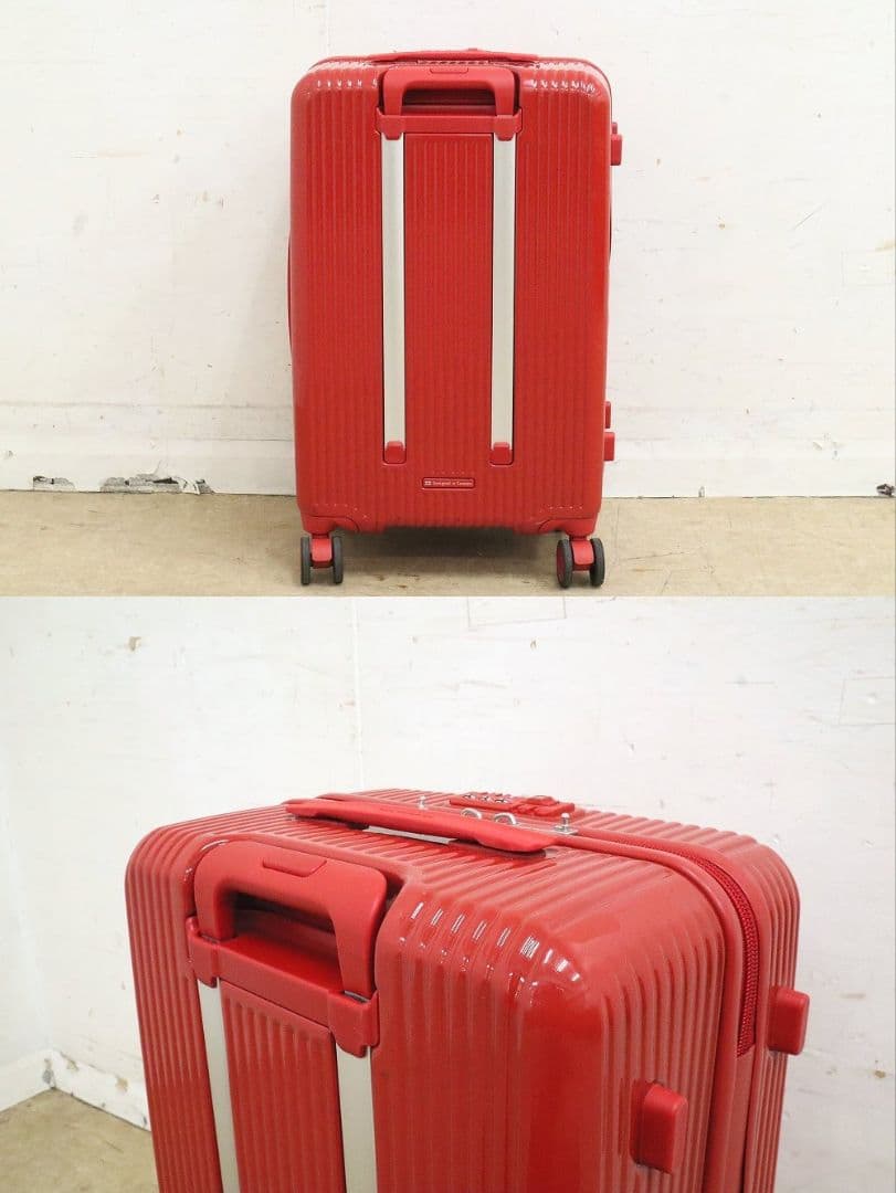 短期使用品【イノベーター INV60RED】スーツケース 62L・キャリーケース