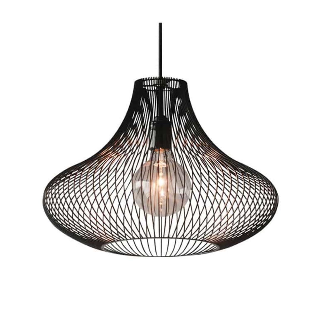 “NEBRASKA” ブラック ワイヤーシェード ペンダントライト
