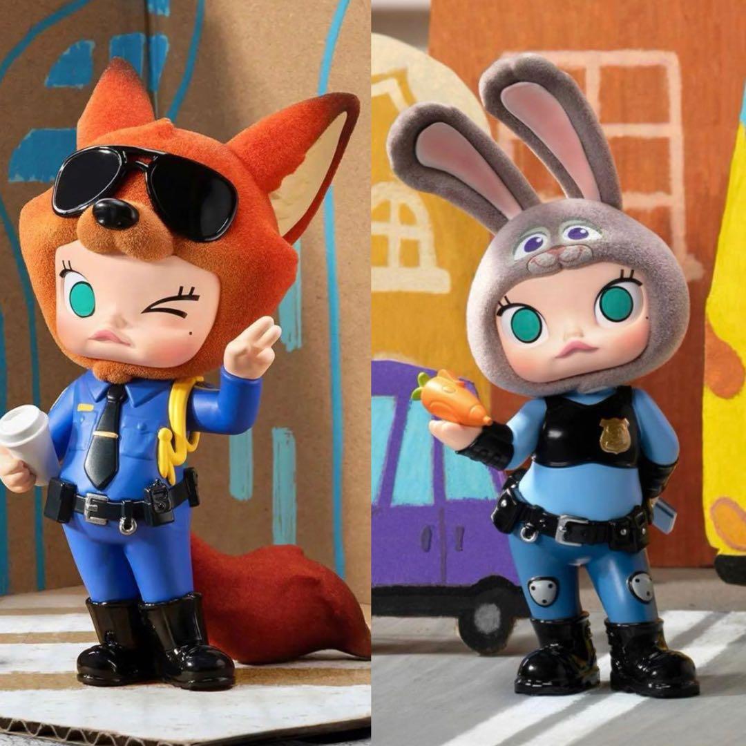 Zootopia x Molly judy&nickフィギュアセット