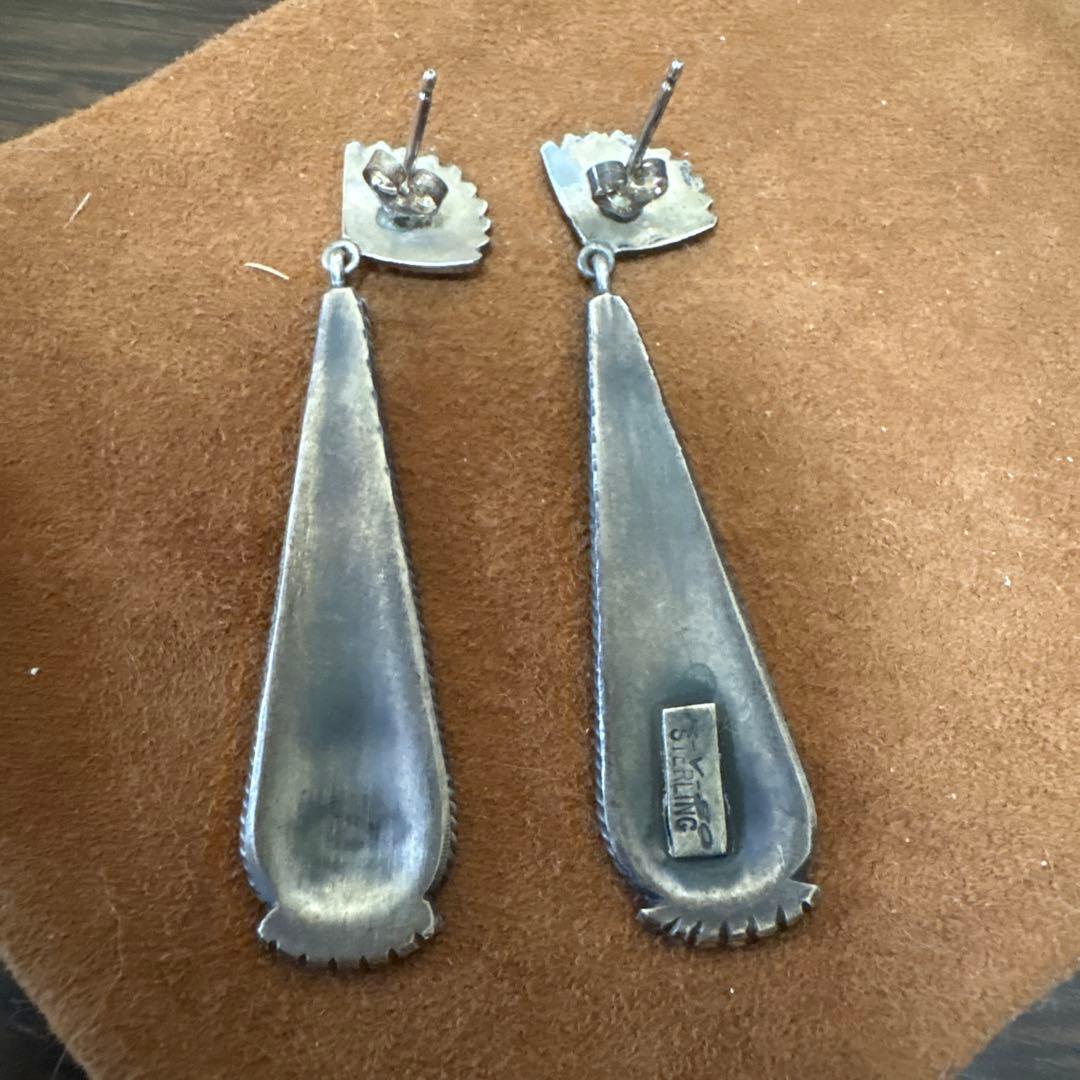 インディアンジュエリー　ピアス スティーブアルビソ