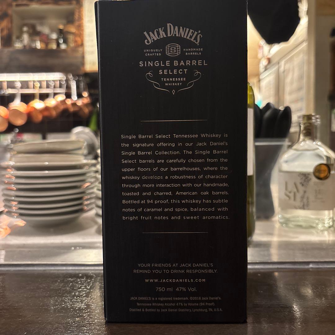 ウイスキー Jack Daniel's Single Barrel Select 750ml