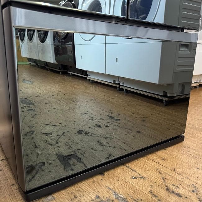 地域限定送料無料　美品 TOSHIBA 東芝 冷凍冷蔵庫 GR-K460FWX