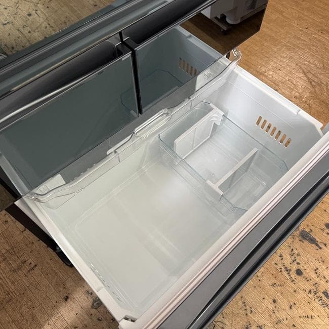 地域限定送料無料　美品 TOSHIBA 東芝 冷凍冷蔵庫 GR-K460FWX