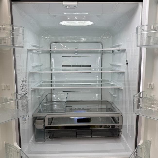 地域限定送料無料　美品 TOSHIBA 東芝 冷凍冷蔵庫 GR-K460FWX