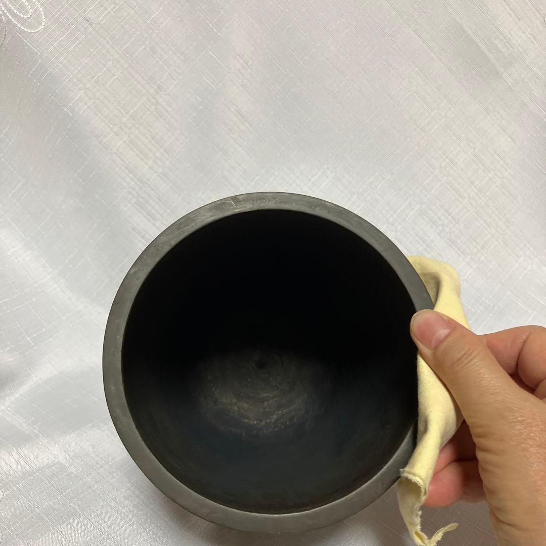 茶道具　砂張　喚鐘　一ノ瀬宗辰　と萩焼立鼓　蓋置