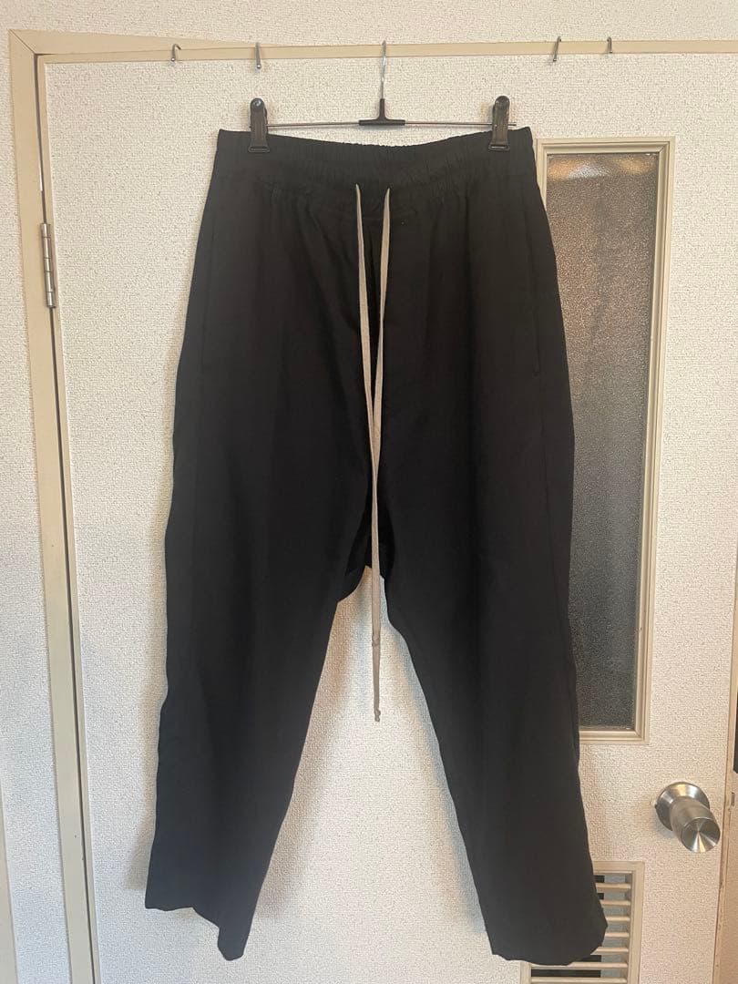 リックオウエンス　LARRY FW 19 クロップドサルエルパンツ