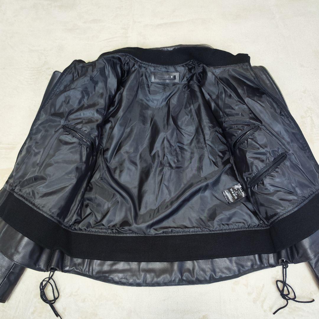 リューグーレザーズ WING-NECK ハイ シングルライダース ボアインナー付