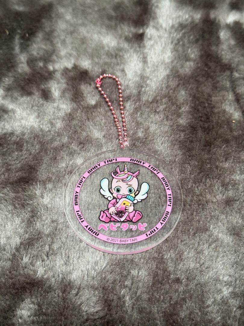 ベビタピハンドタオル、アクリルキーホルダー