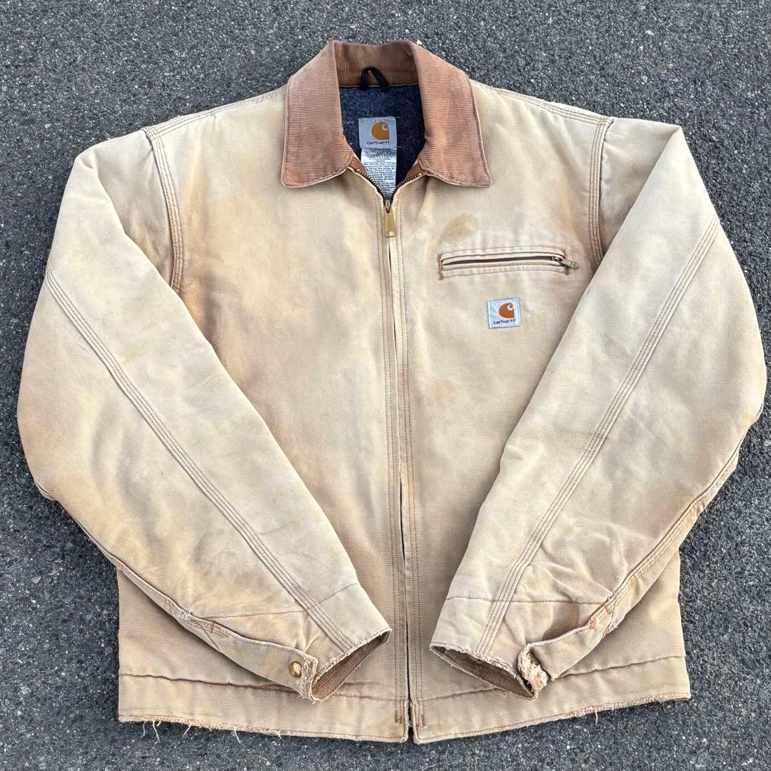 Carhartt デトロイトジャケット J01 ブラウン 42 USA製