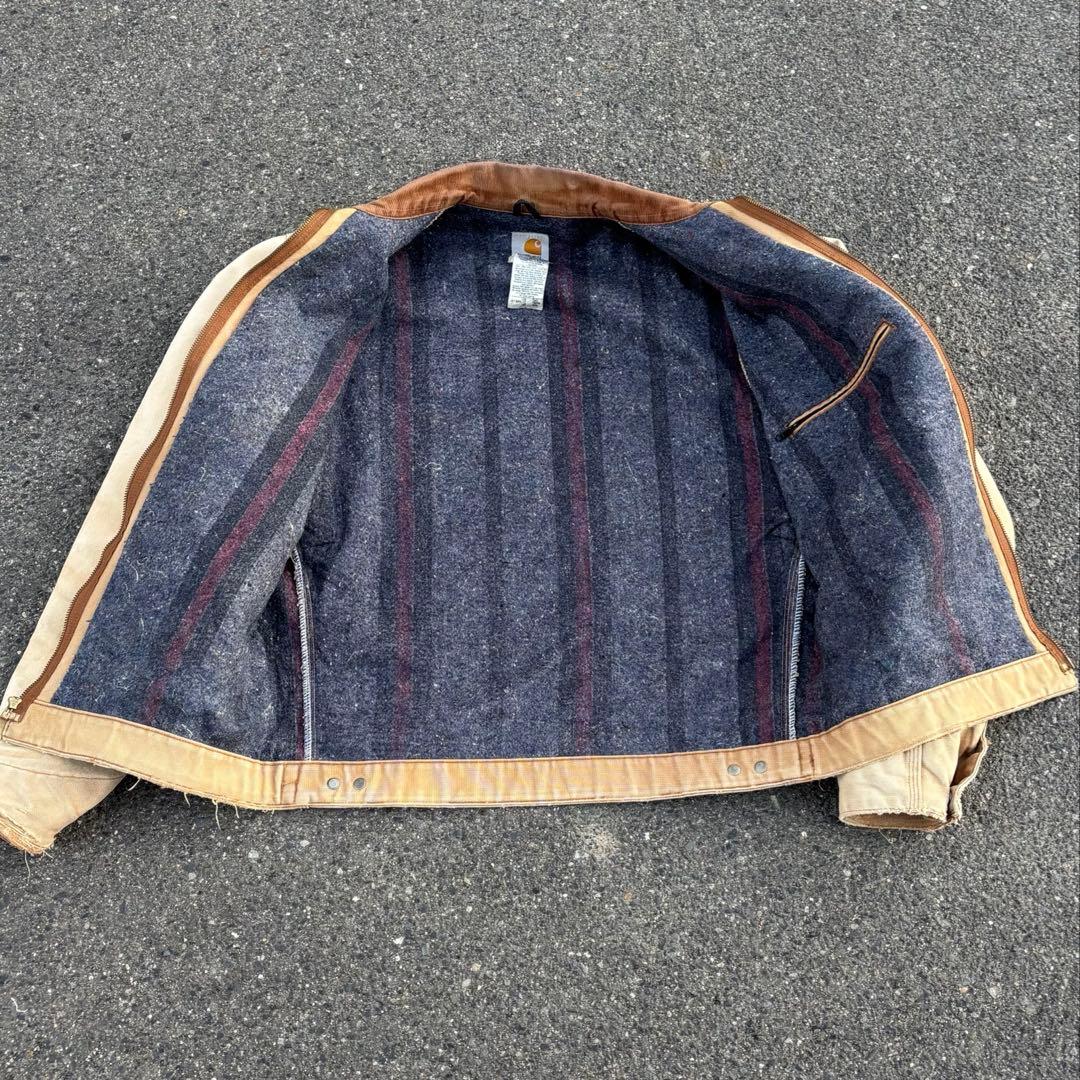 Carhartt デトロイトジャケット J01 ブラウン 42 USA製